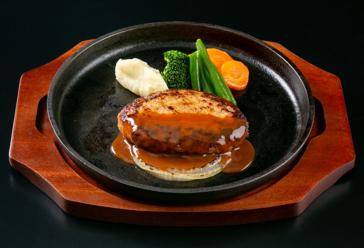 鉄板焼きハンバーグ