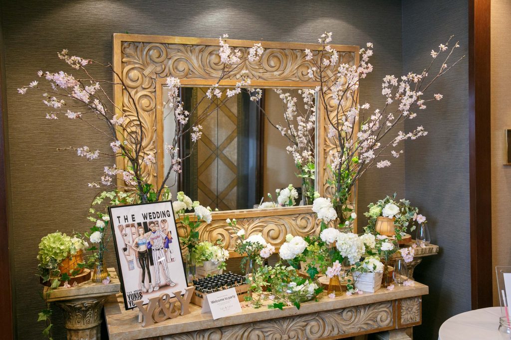 大好きな桜をテーマフラワーに＜桜Wedding＞